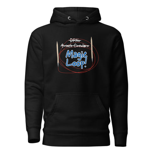 Magic Loop Hoodie for Knitters